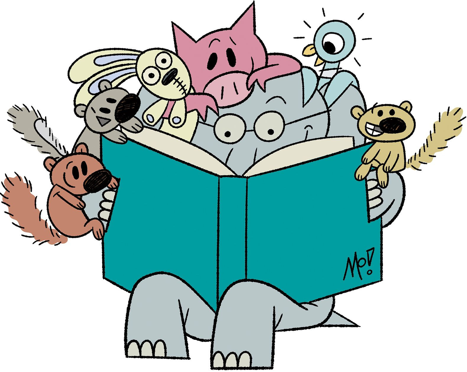 Mo Willems Clip Art