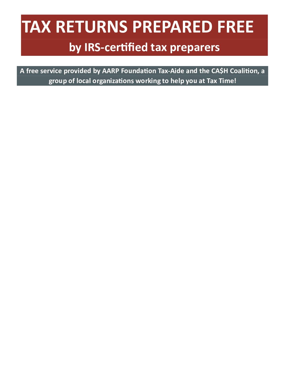 AARP Tax-Aide